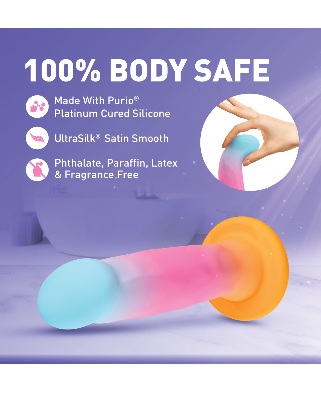 Blush Avant - Golden Dawn - Artisan Silicone Dildo