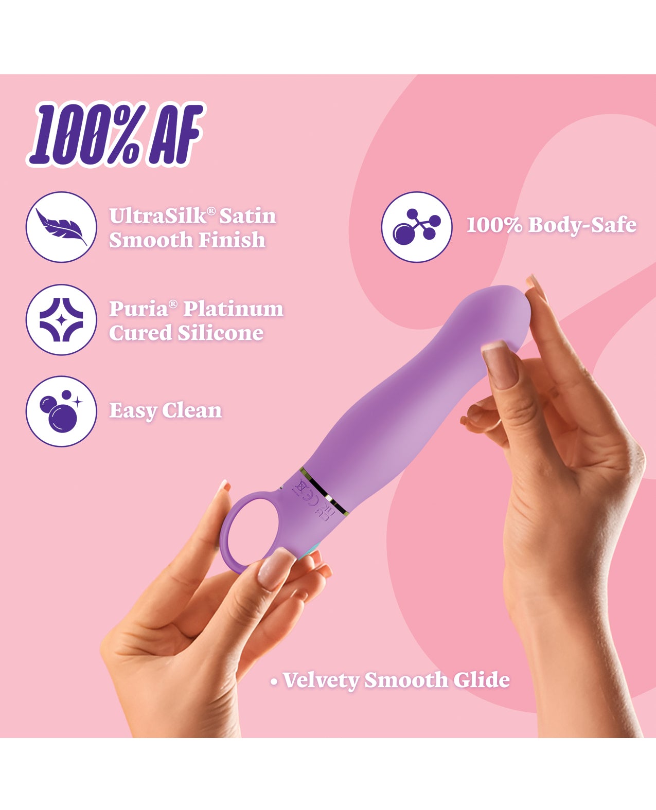 Aria - Exciting AF 2.0 - Rechargeable Vibe - Indigo