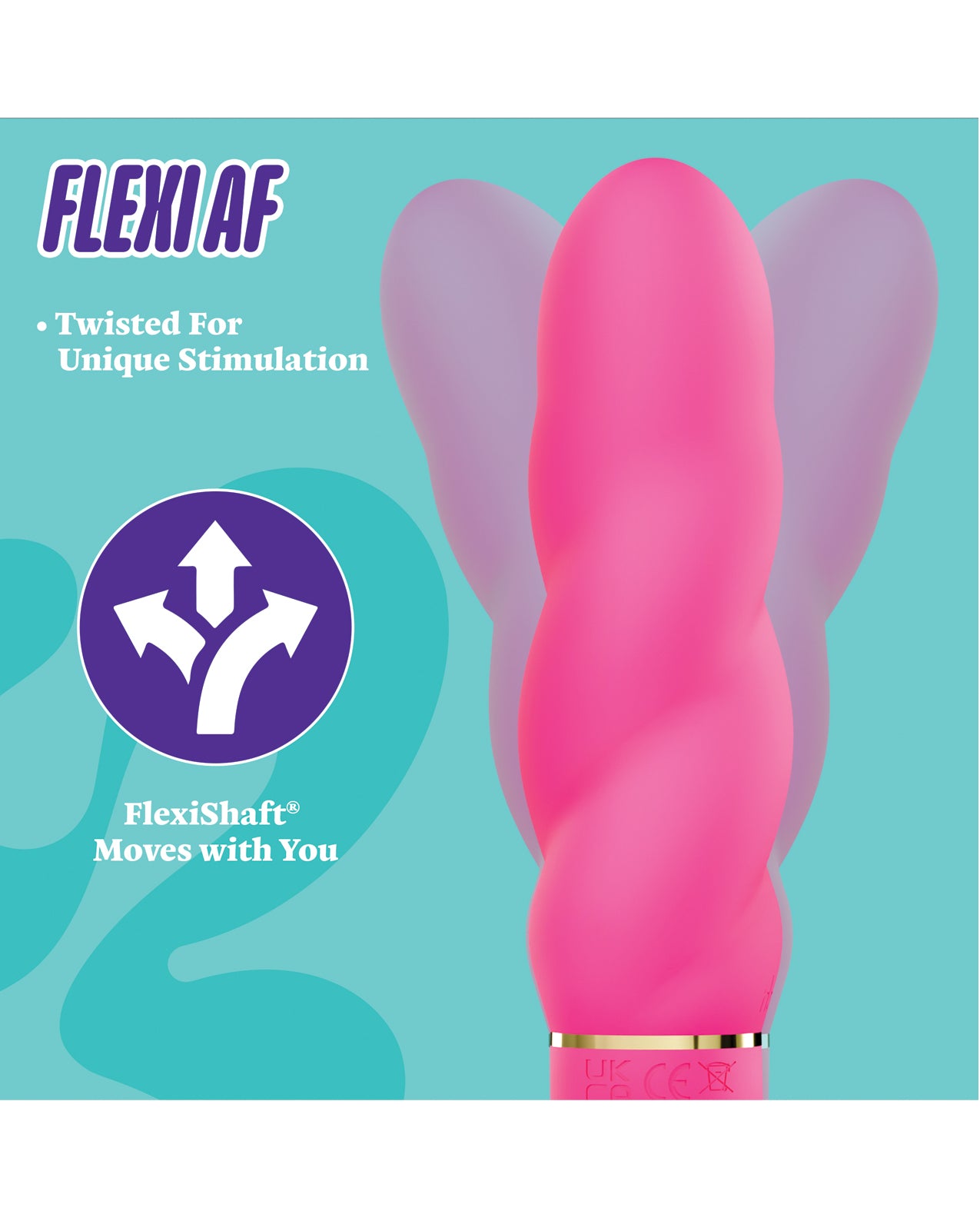 Aria - Amazing AF 2.0 - Rechargeable Vibe - Fuchsia
