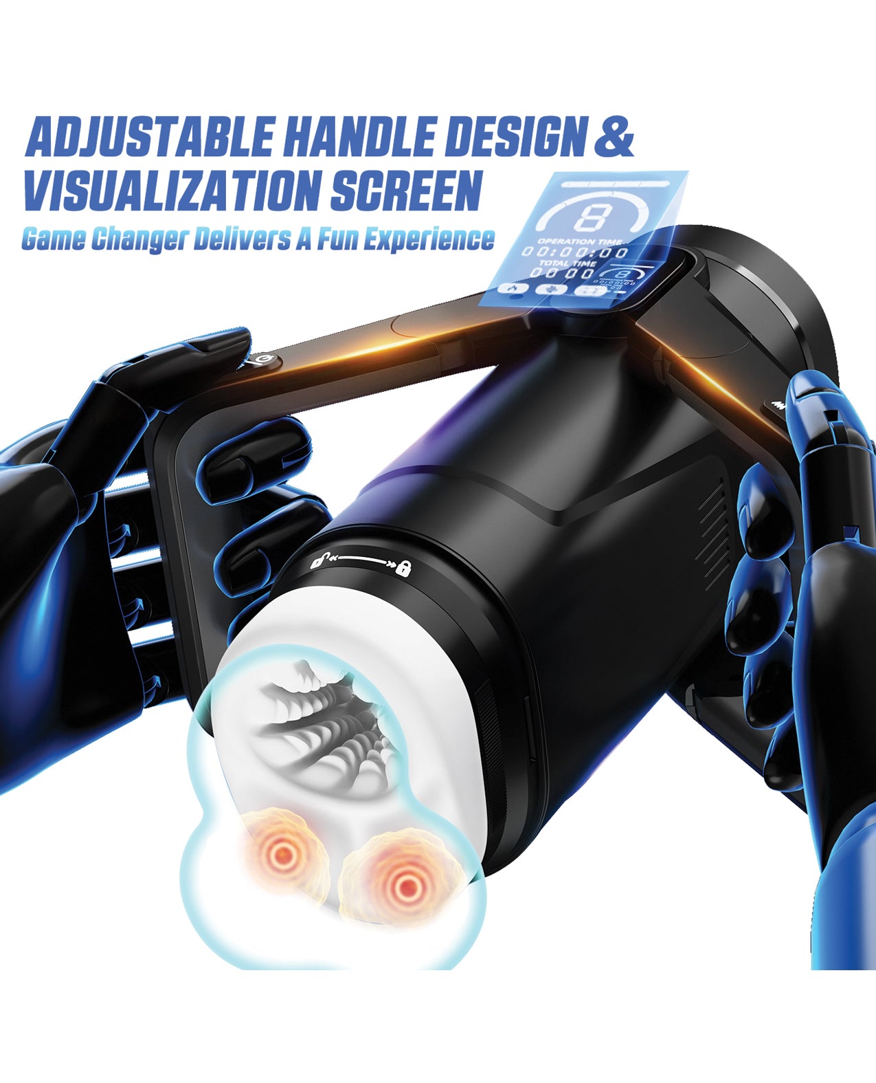 The Wing Thrusting & Vibrating Masturbator