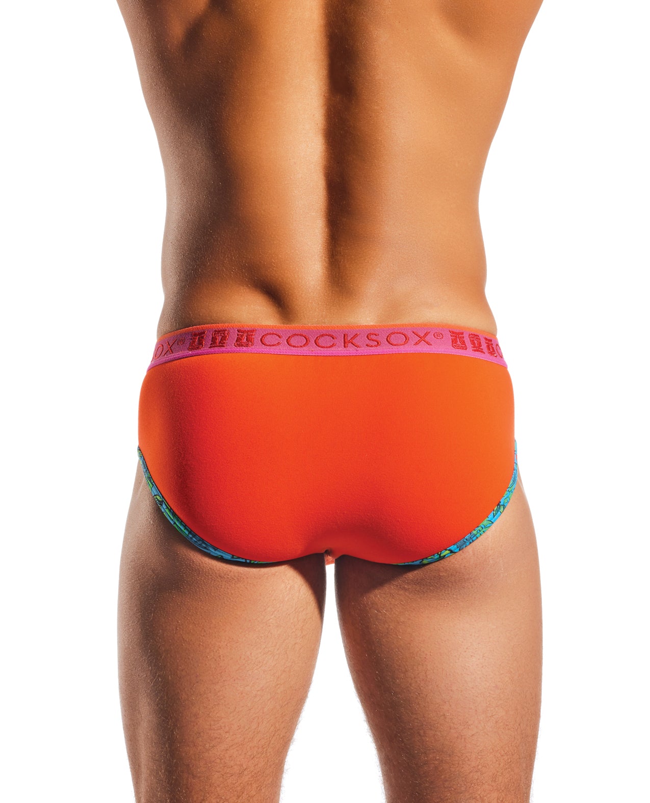 Cocksox Contour Pouch Sports Brief - Sunset Orange XL