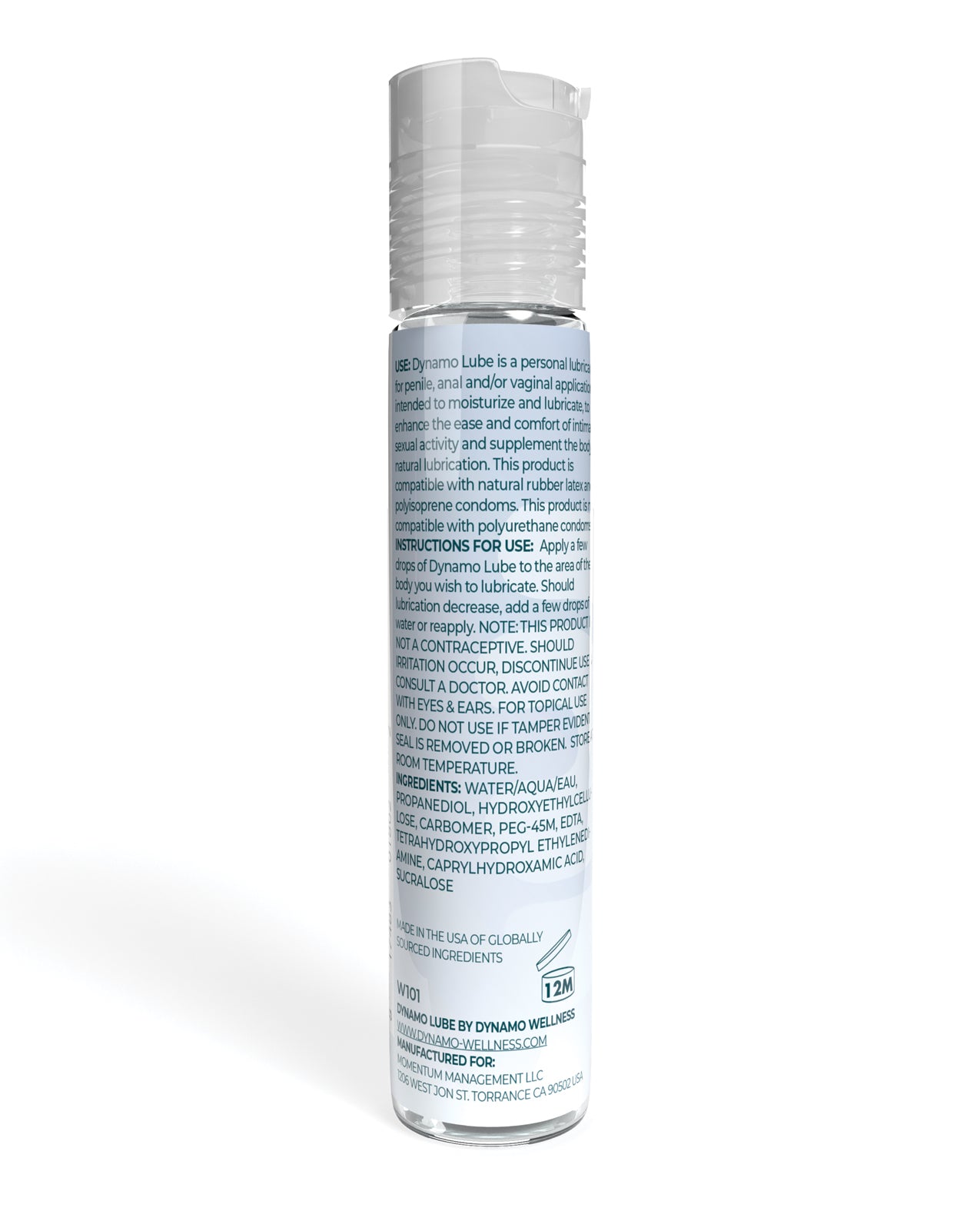 Dynamo Lube Water-based Formula - 1 oz