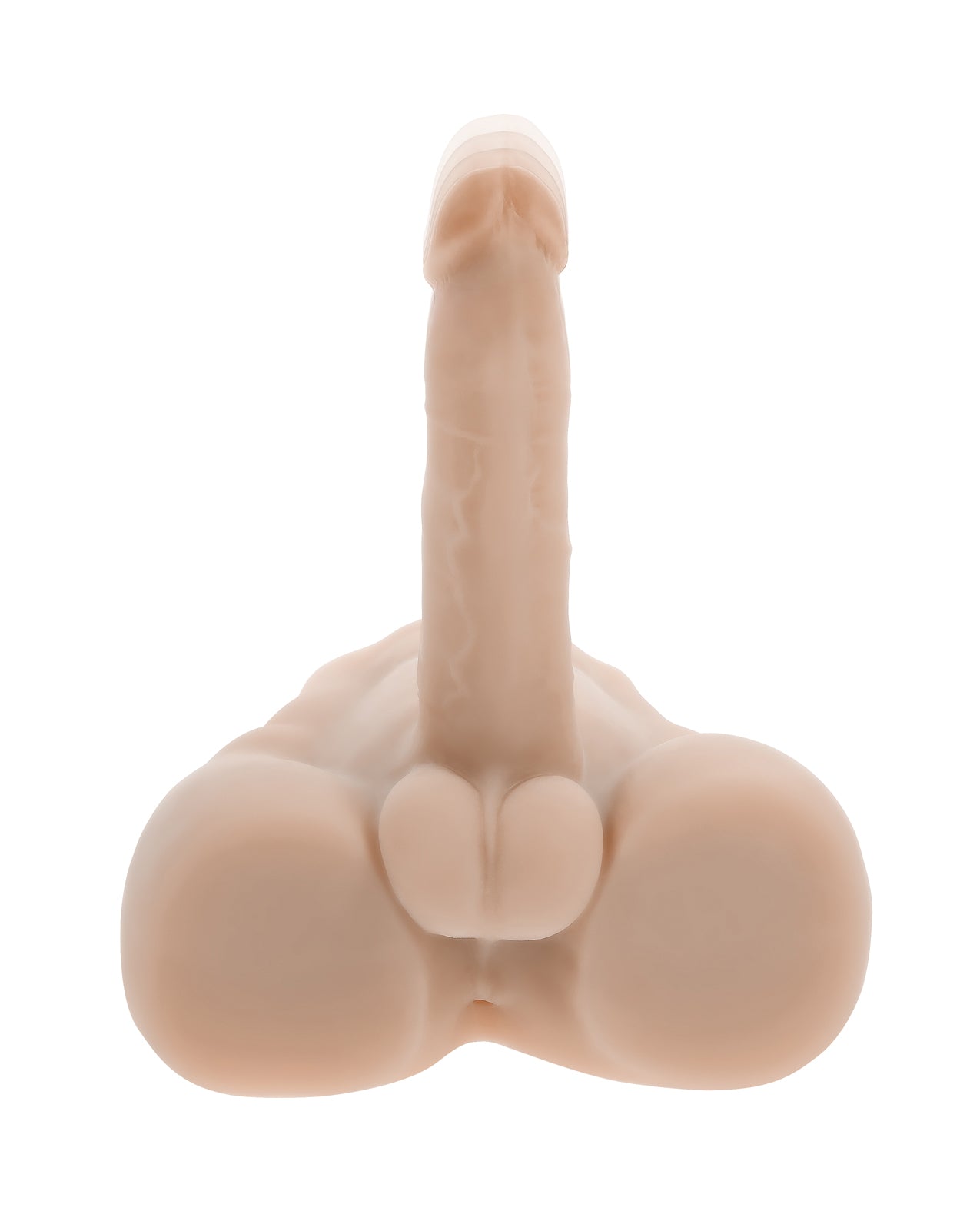 Evolved Easy Rider Thrusting & Vibrating Life-Like Dildo - Light