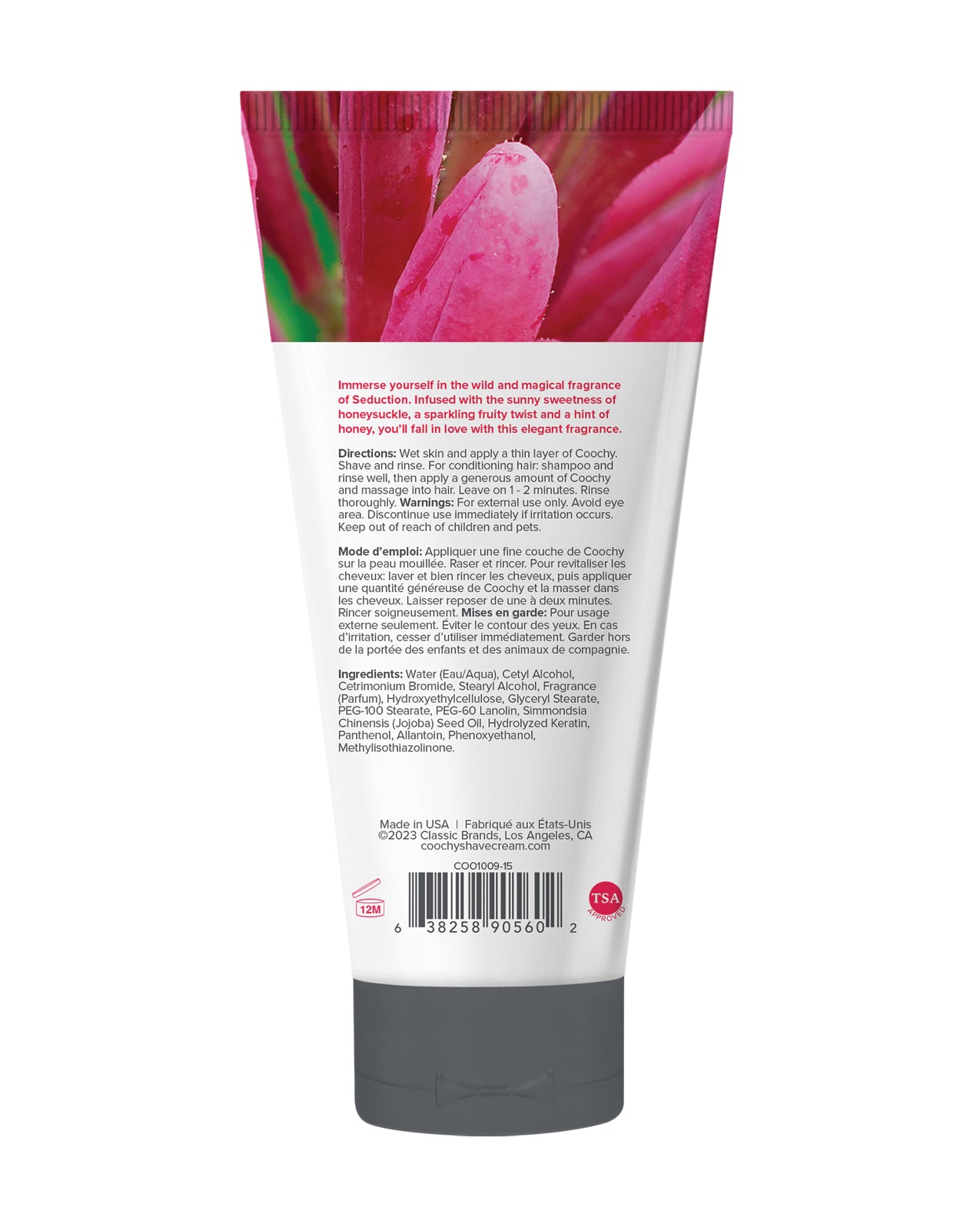 COOCHY Shave Cream - 0.5 oz Seduction