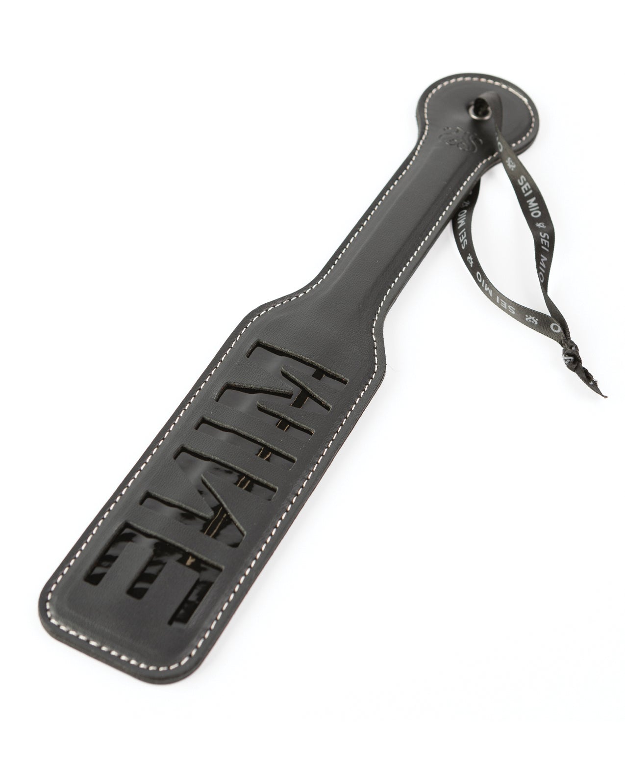 Sei Mio You're All Mine Impression Spanking Paddle - Black