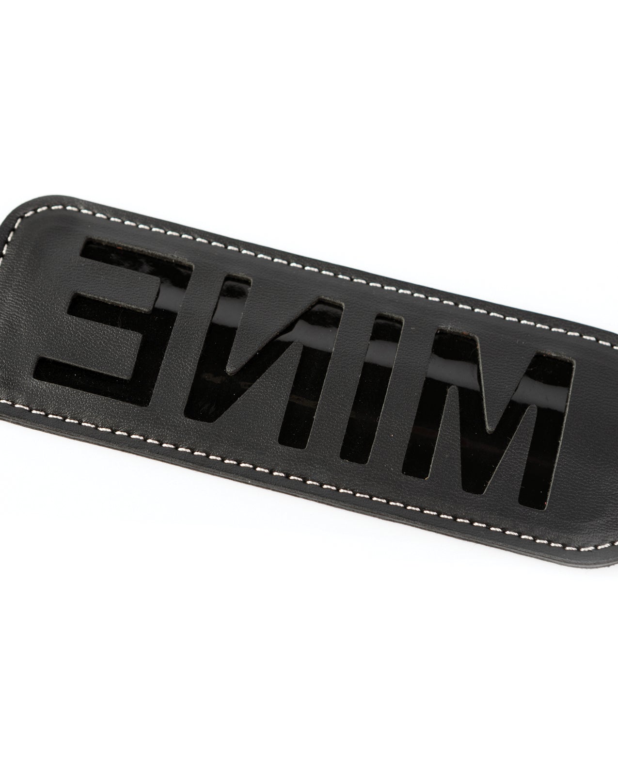 Sei Mio You're All Mine Impression Spanking Paddle - Black
