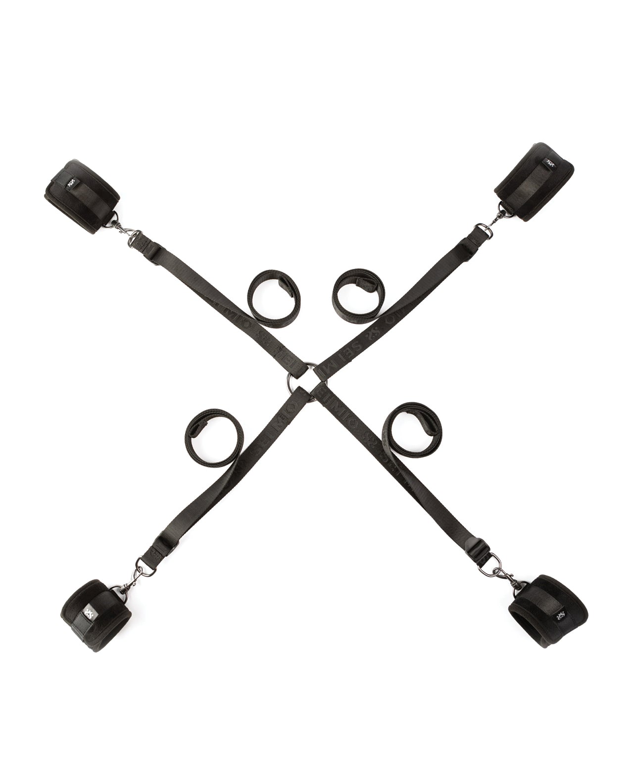 Sei Mio The Bed Spreader Under the Mattress Restraint System - Black