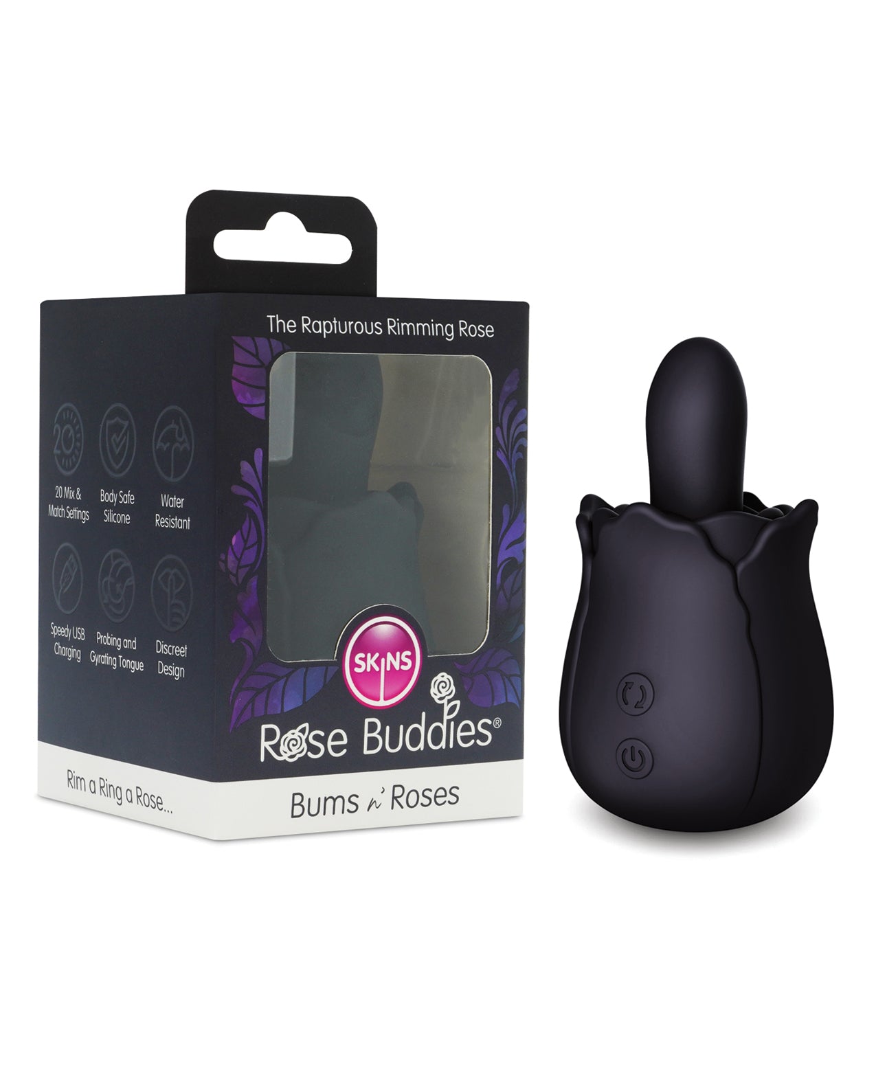 Skins Rose Buddies Bums n' Roses - Black
