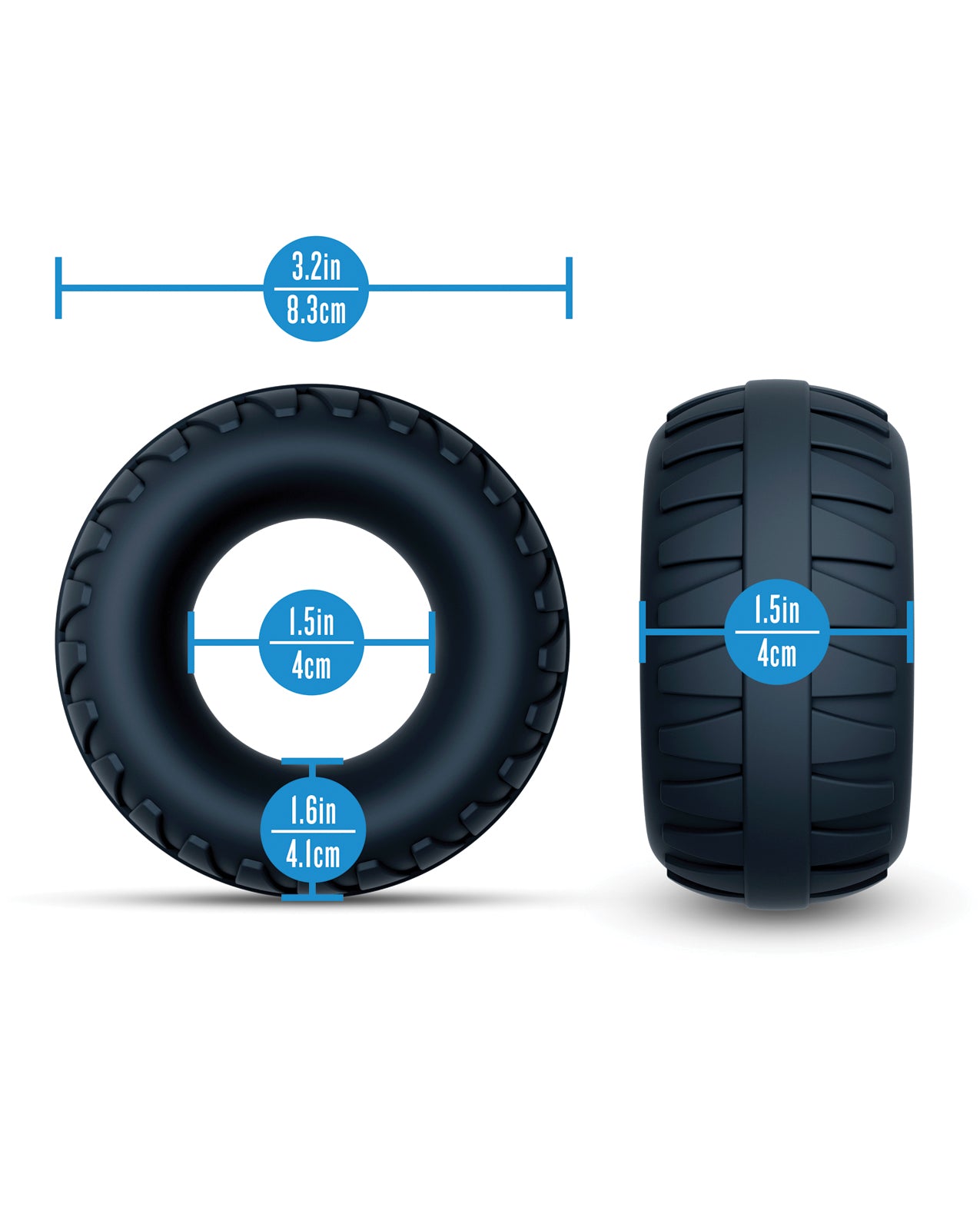 Blush Performance Plus Traction - Black