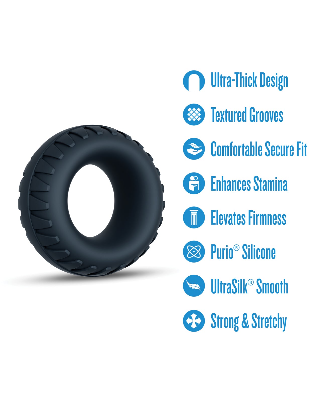 Blush Performance Plus Traction - Black