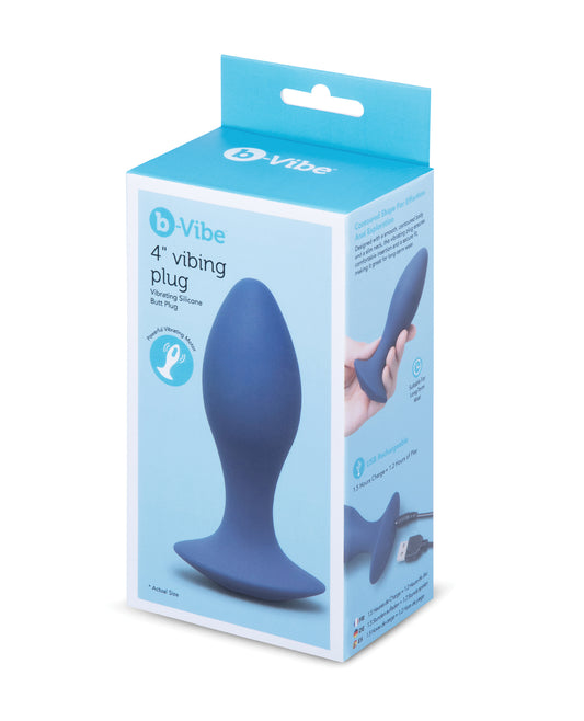 b-Vibe 4" Vibing Plug