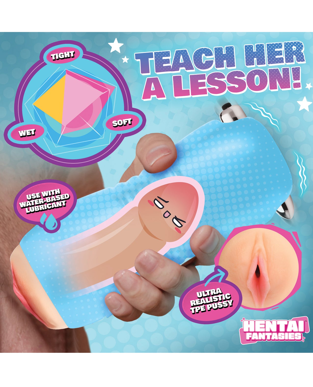 Hentai Fantasies Asuna the School Girl Vibrating Pussy Stroker