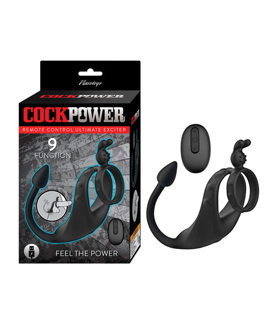 Nasstoys Cockpower Remote Control Ultimate Exciter - Black