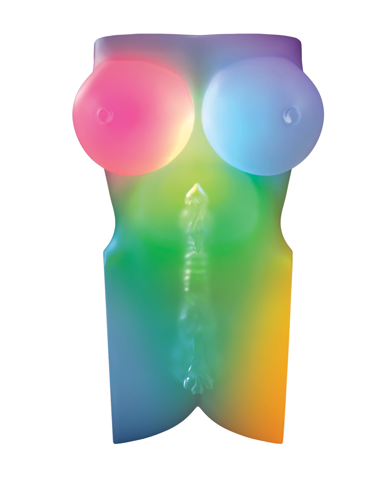 PDX Elite Go-Go Bator LED Mega Masturbator - Frosted