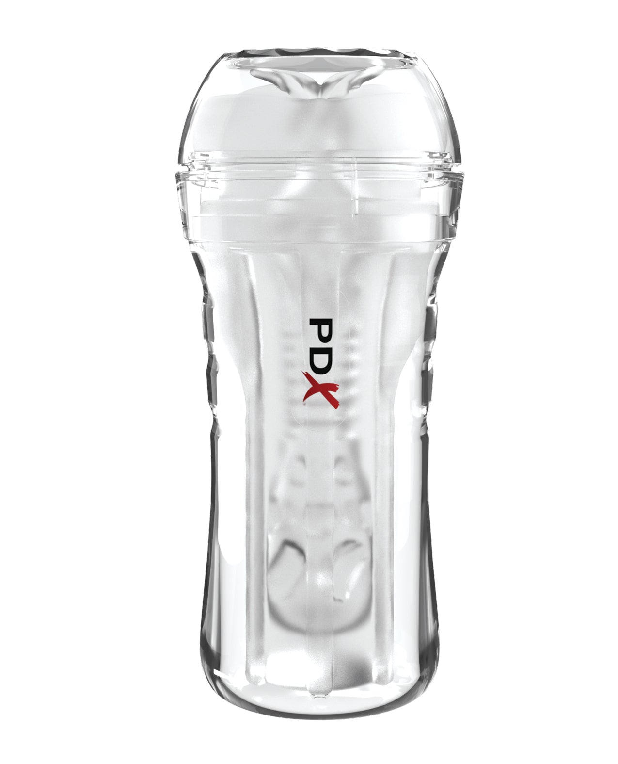 PDX Extreme Wet Pussies Super Luscious Lips Self-Lubricating Stroker - Frosted