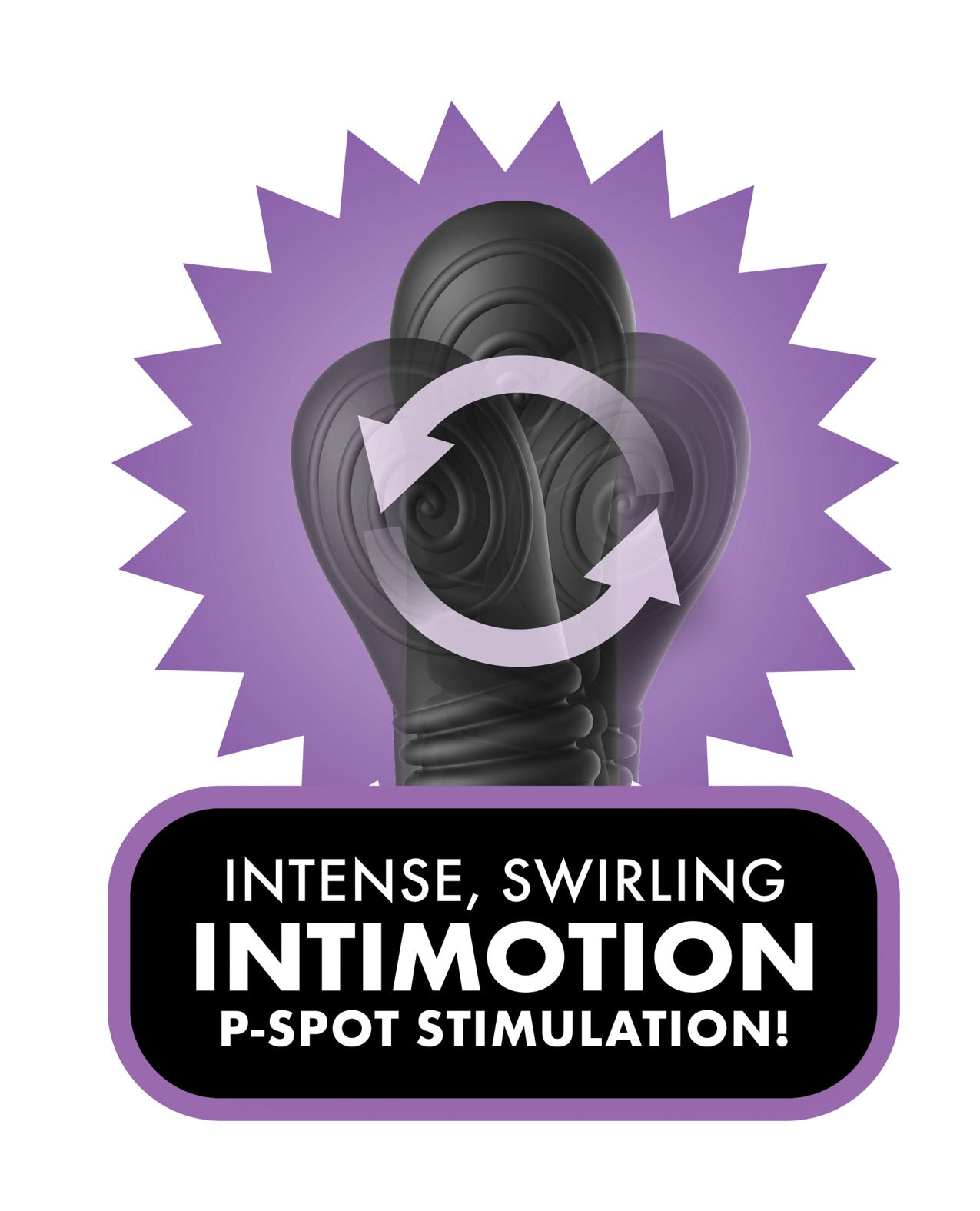 Anal Fantasy Elite Ass-Gasm IntiMotion - Black