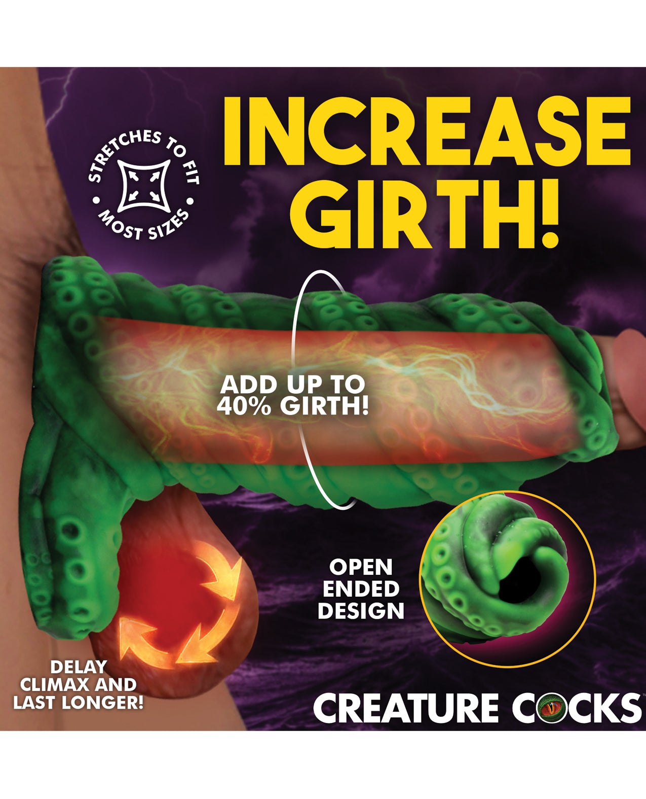 Creature Cocks Tenta Girth Silicone Penis Enhancer