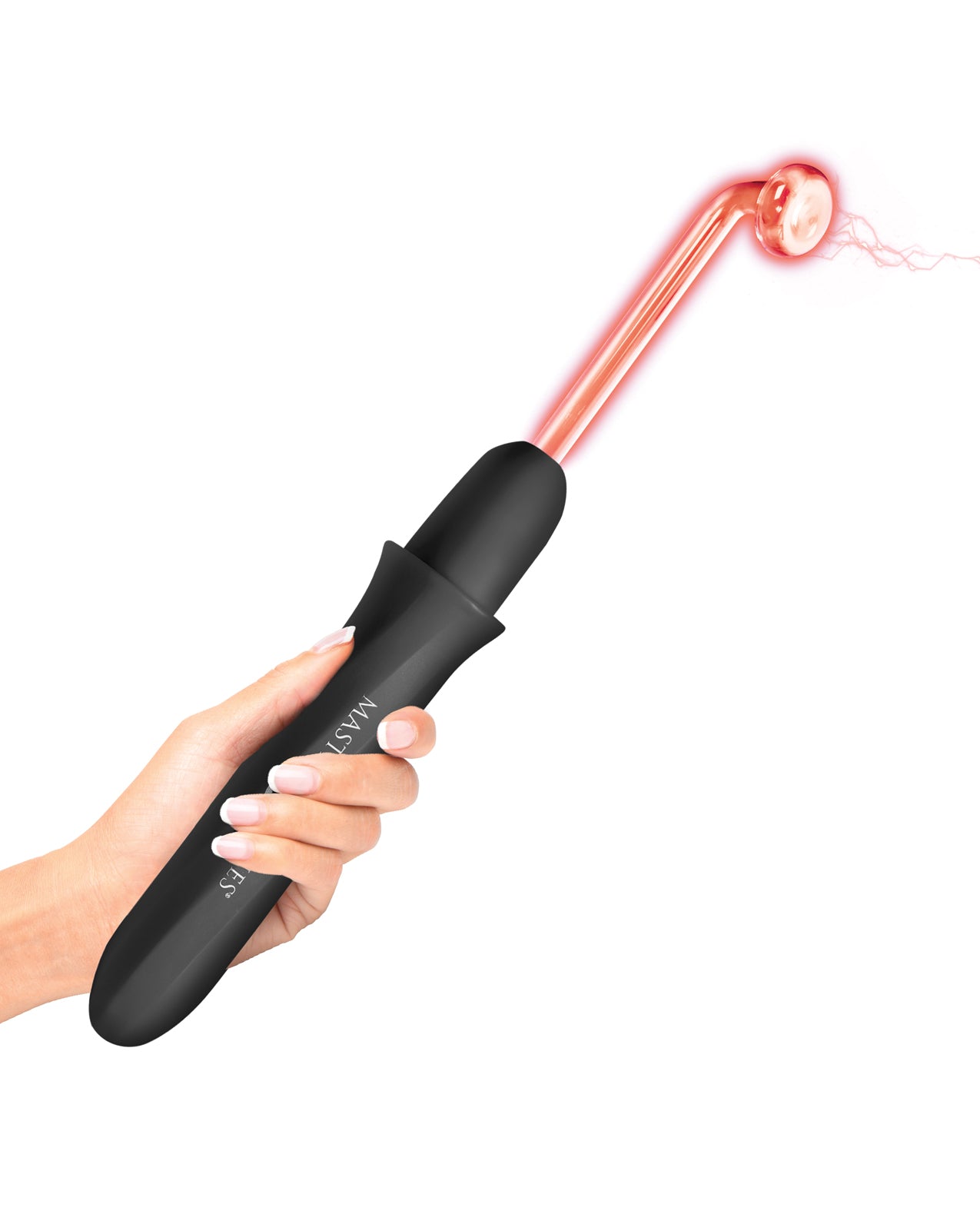 Master Series Elektra Rechargeable Violet Wand - Black