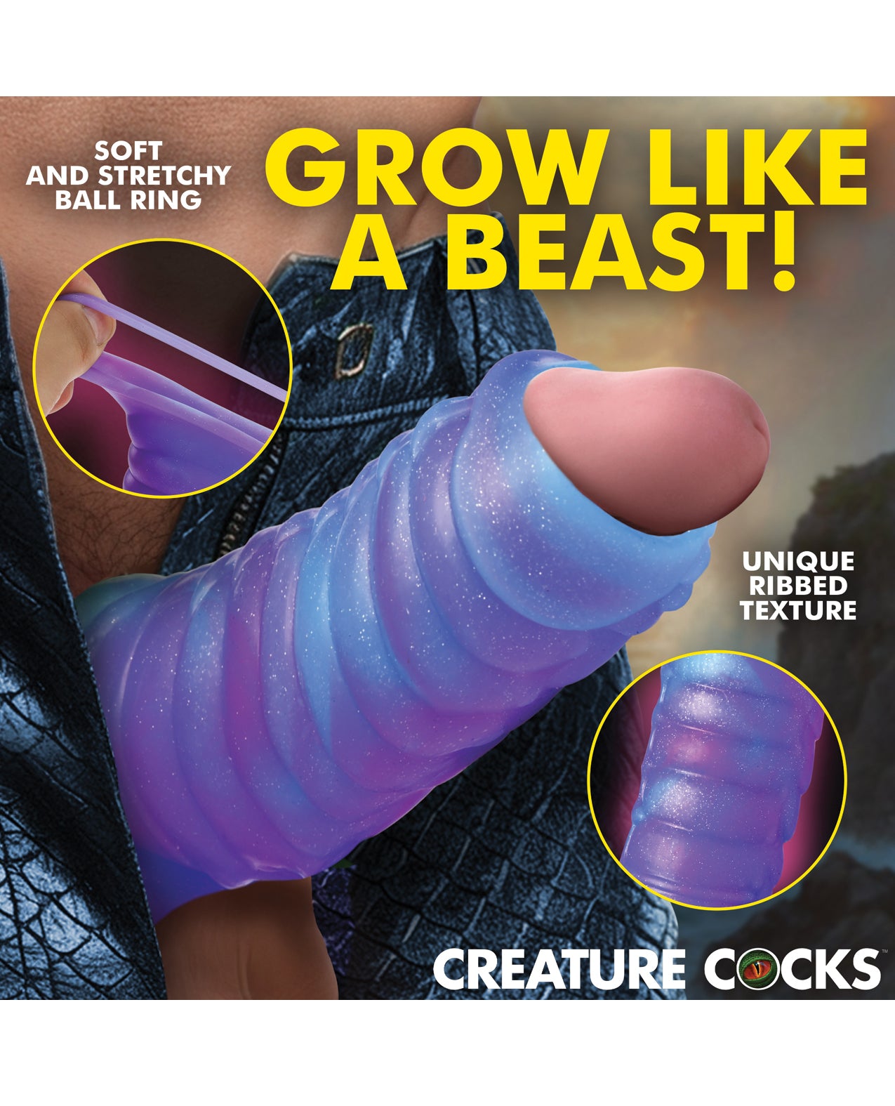 Creature Cocks Sea Stallion Silicone Penis Enhancer