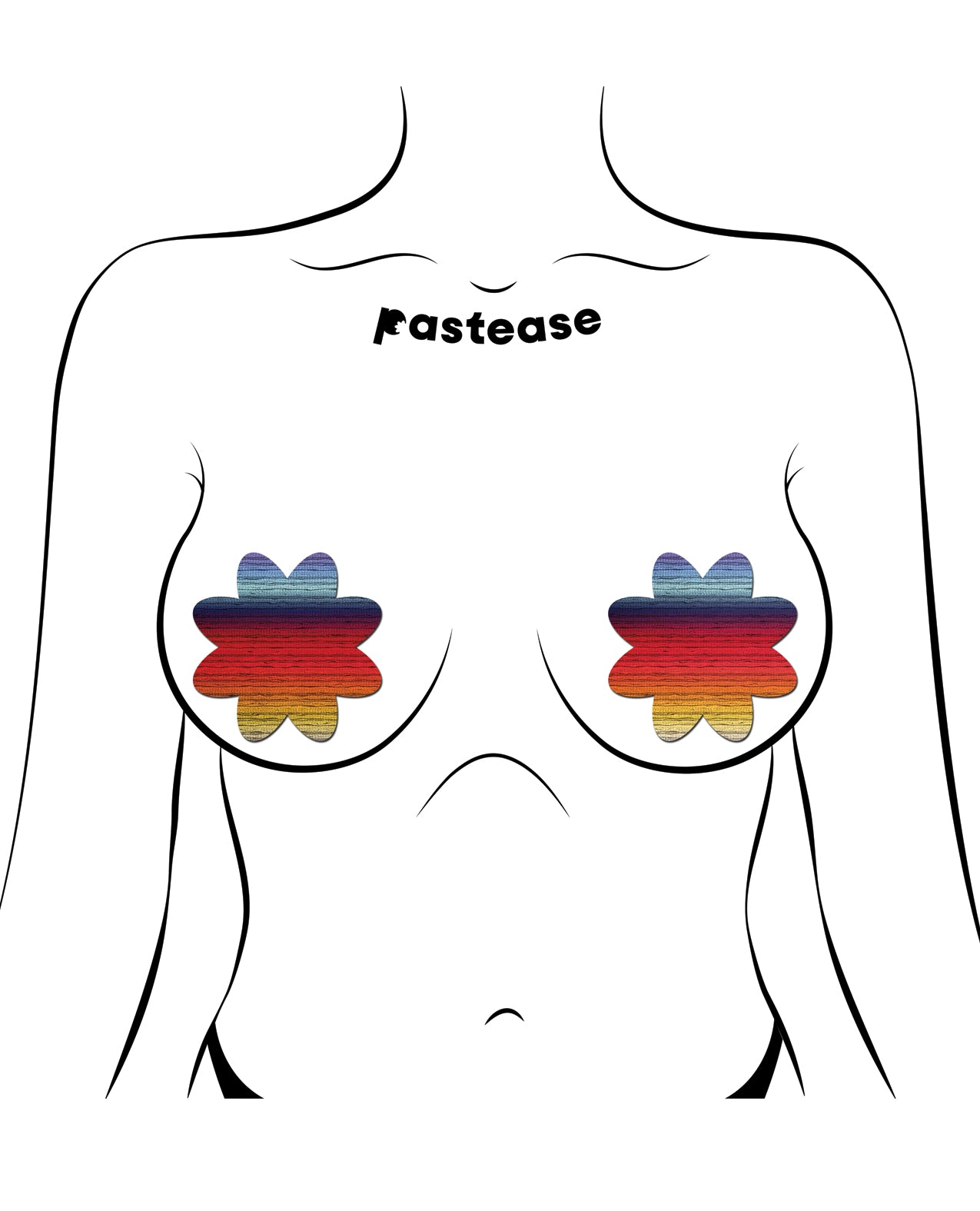 Pastease Retro Petal - Multi-Color O/S