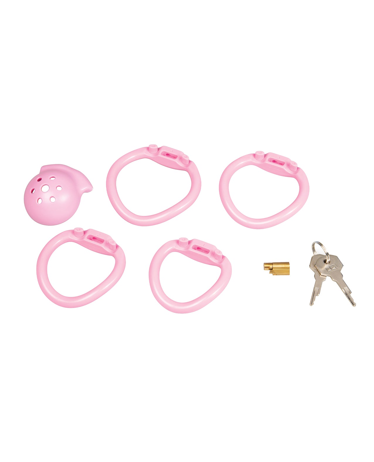 Pussyboy Pink Mini Chastity Cage