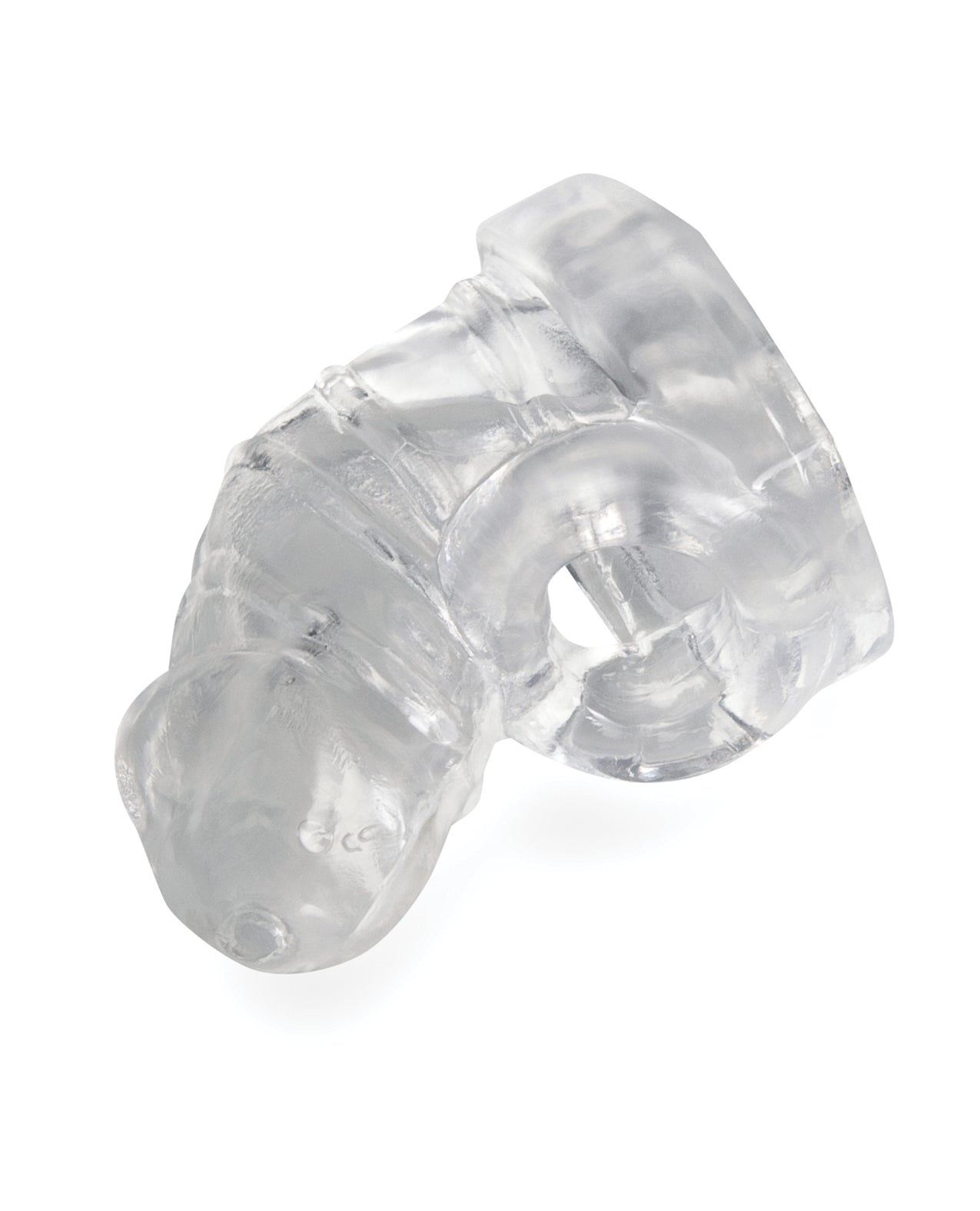 Silicone Chastity Cage w/Ball Loop & Pisshole