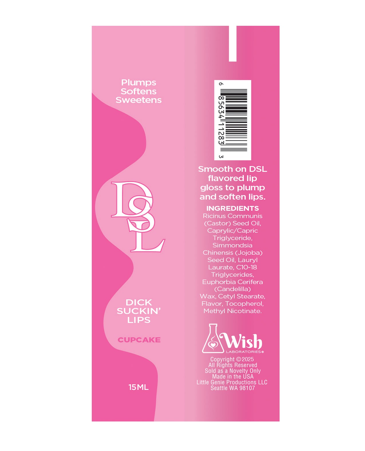 Dick Sucking Lips Lip Plumper - Cupcake 15 ml