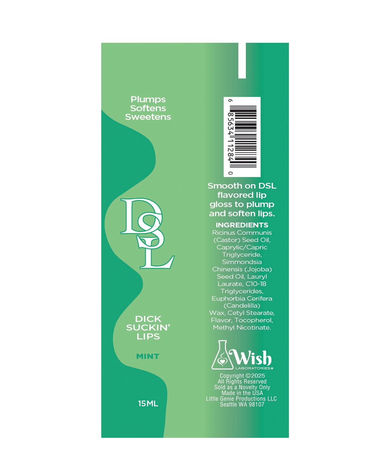 Dick Sucking Lips Lip Plumper - Mint 15 ml