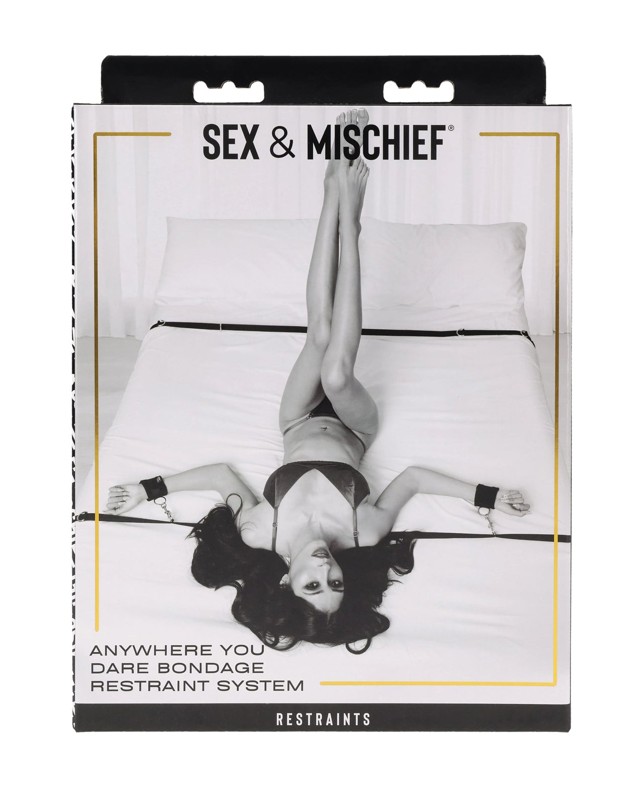 Sex & Mischief Anywhere You Dare Bondage Restraint System