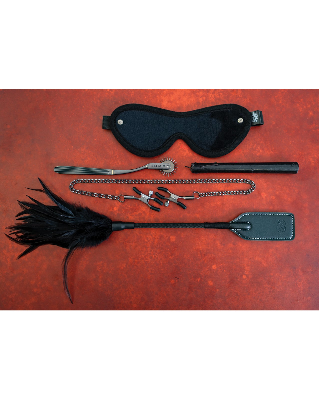 Sei Mio Fetish Feels Sensuous 5 pc Sensation Kinky Kit