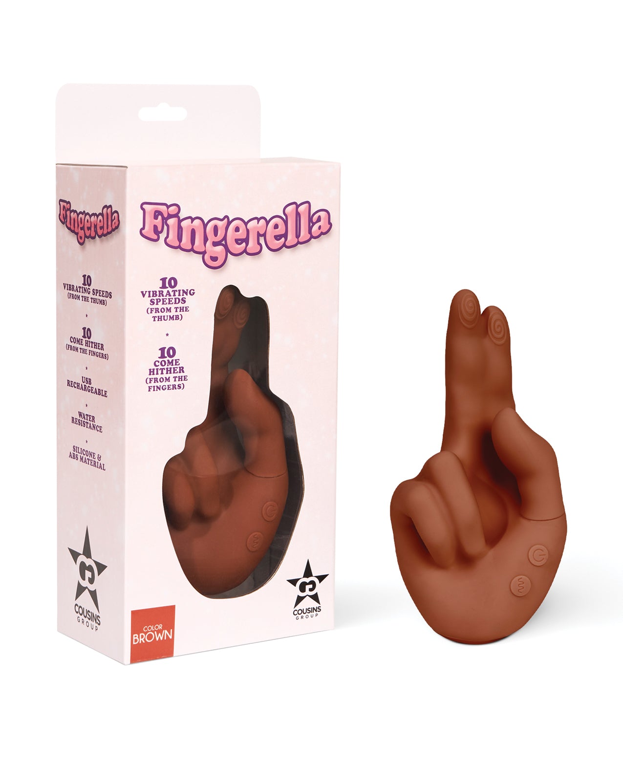 Fingerella - Brown