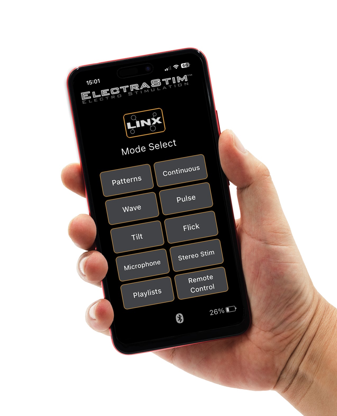 ElectraStim Link App Controlled Stimulator - Black/Silver
