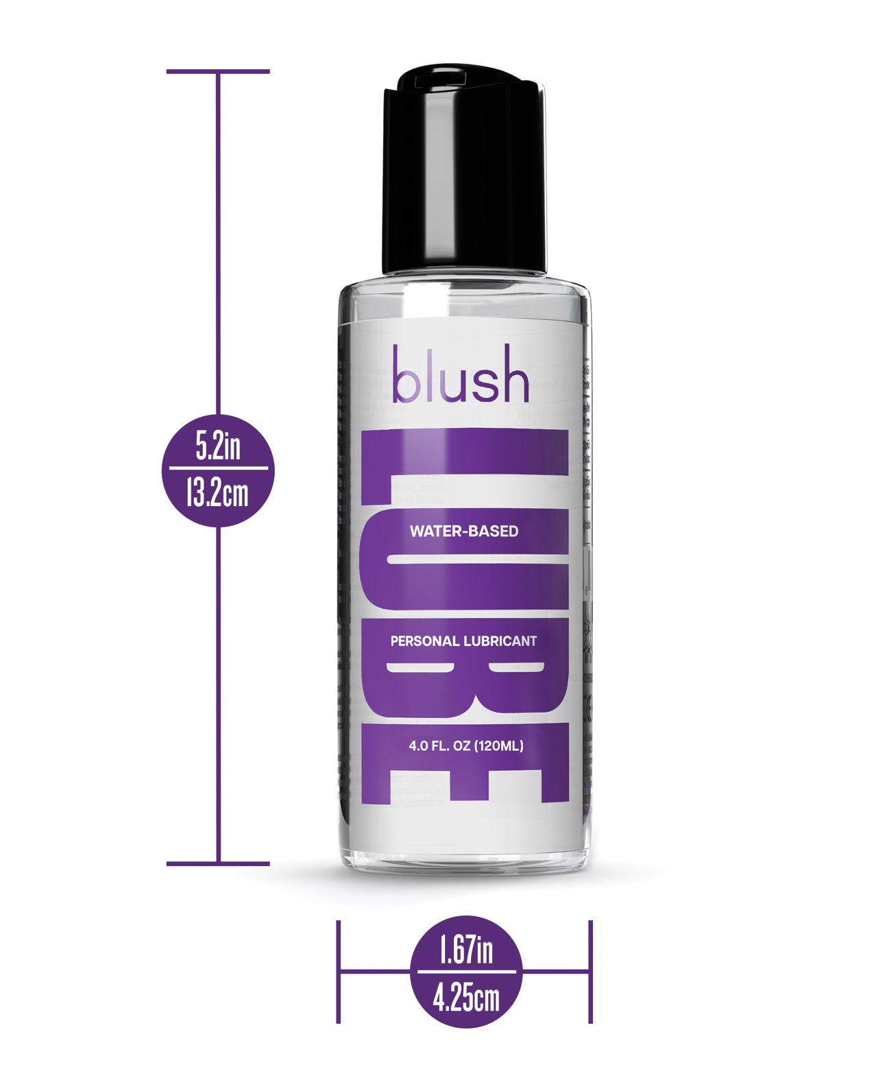 Blush Water Based Lube - 4 oz