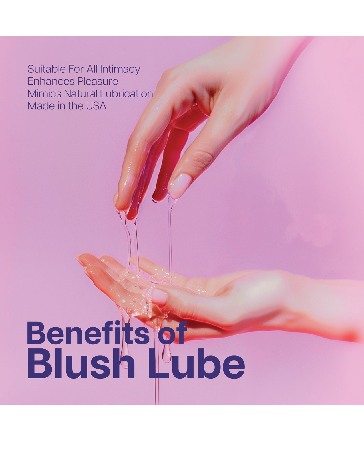 Blush Water Based Lube - 4 oz