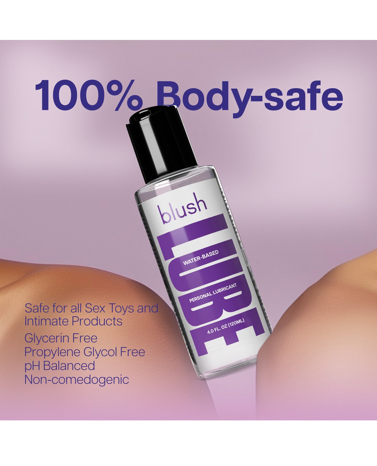 Blush Water Based Lube - 4 oz