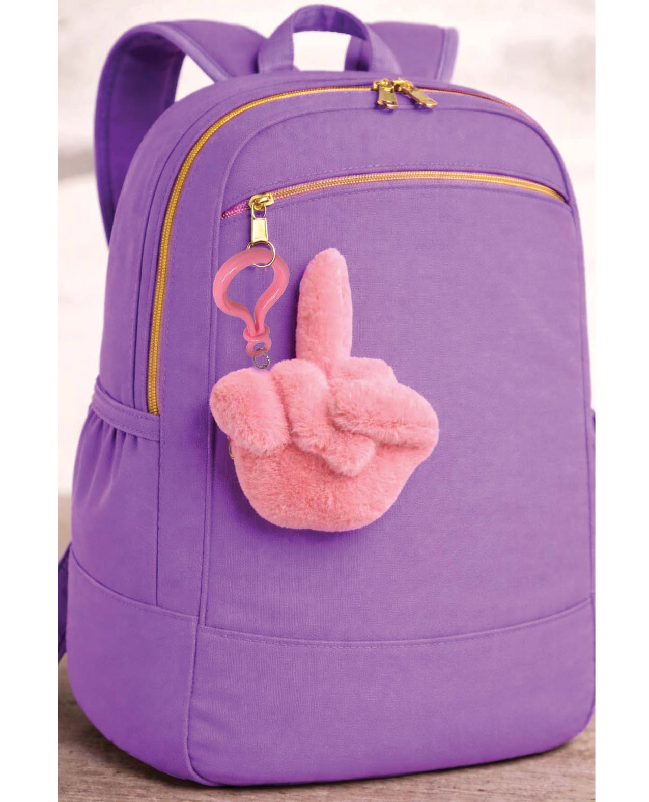 Fucks To Give Twirly Bird Plush - Pink