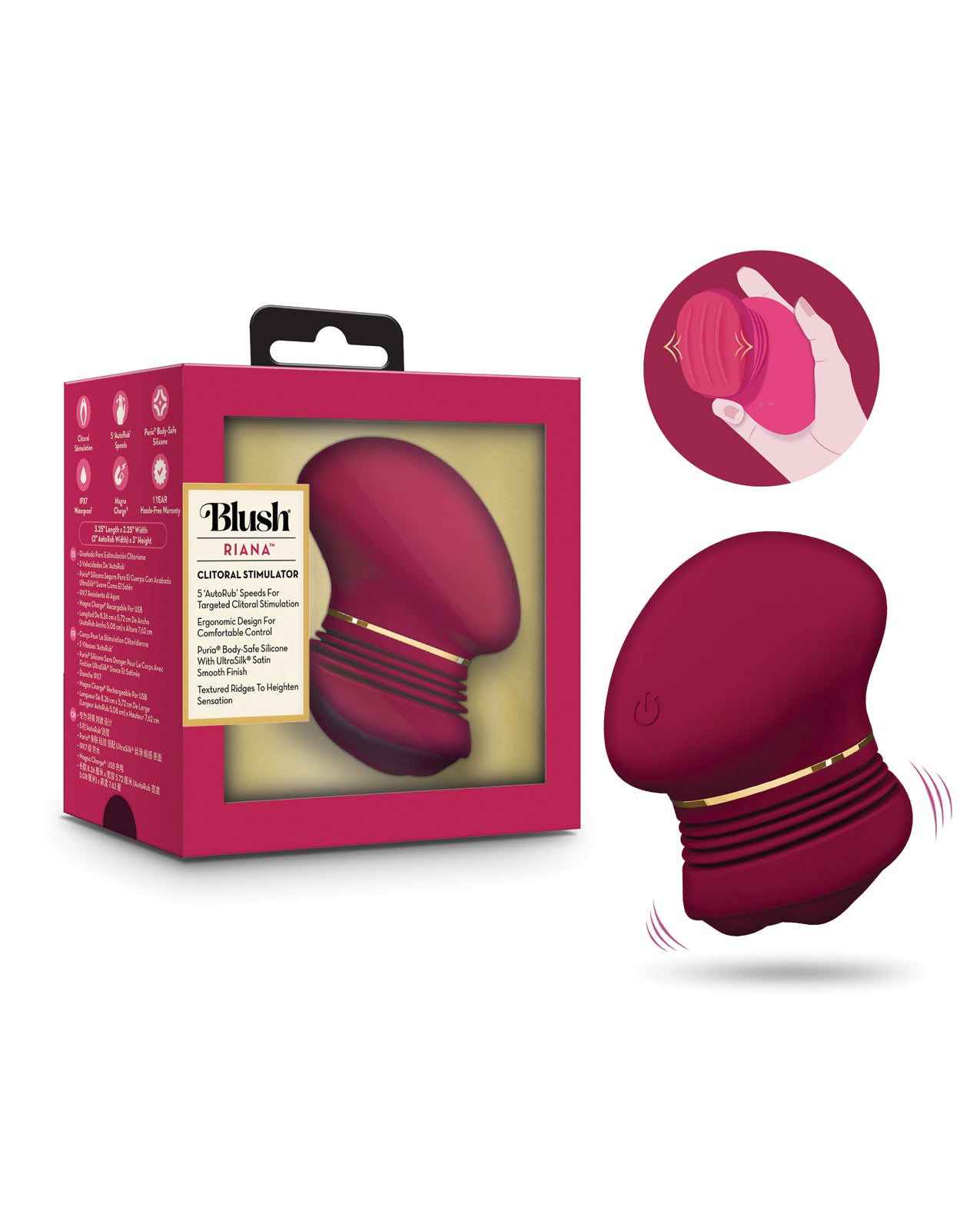 Blush Collection Riana - Mulberry Wine