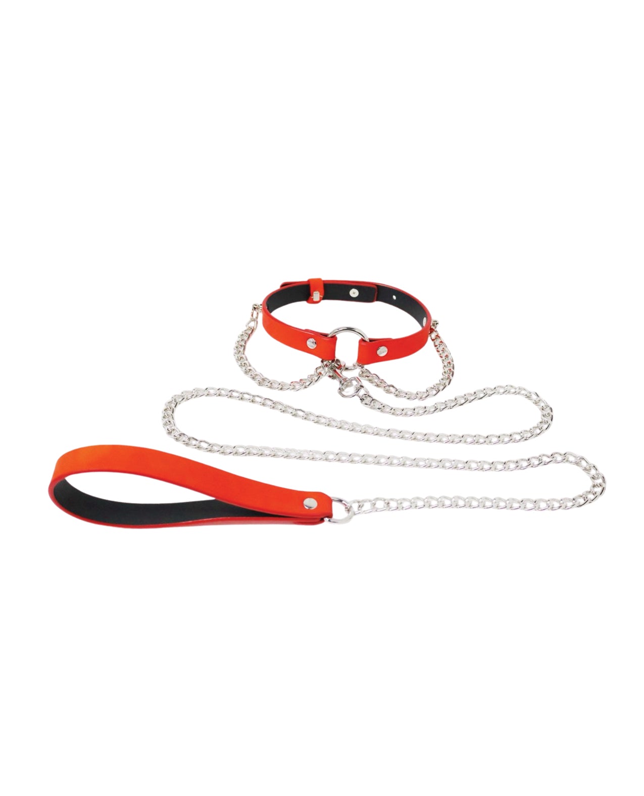 Heat Tease Collar - Red//Yellow