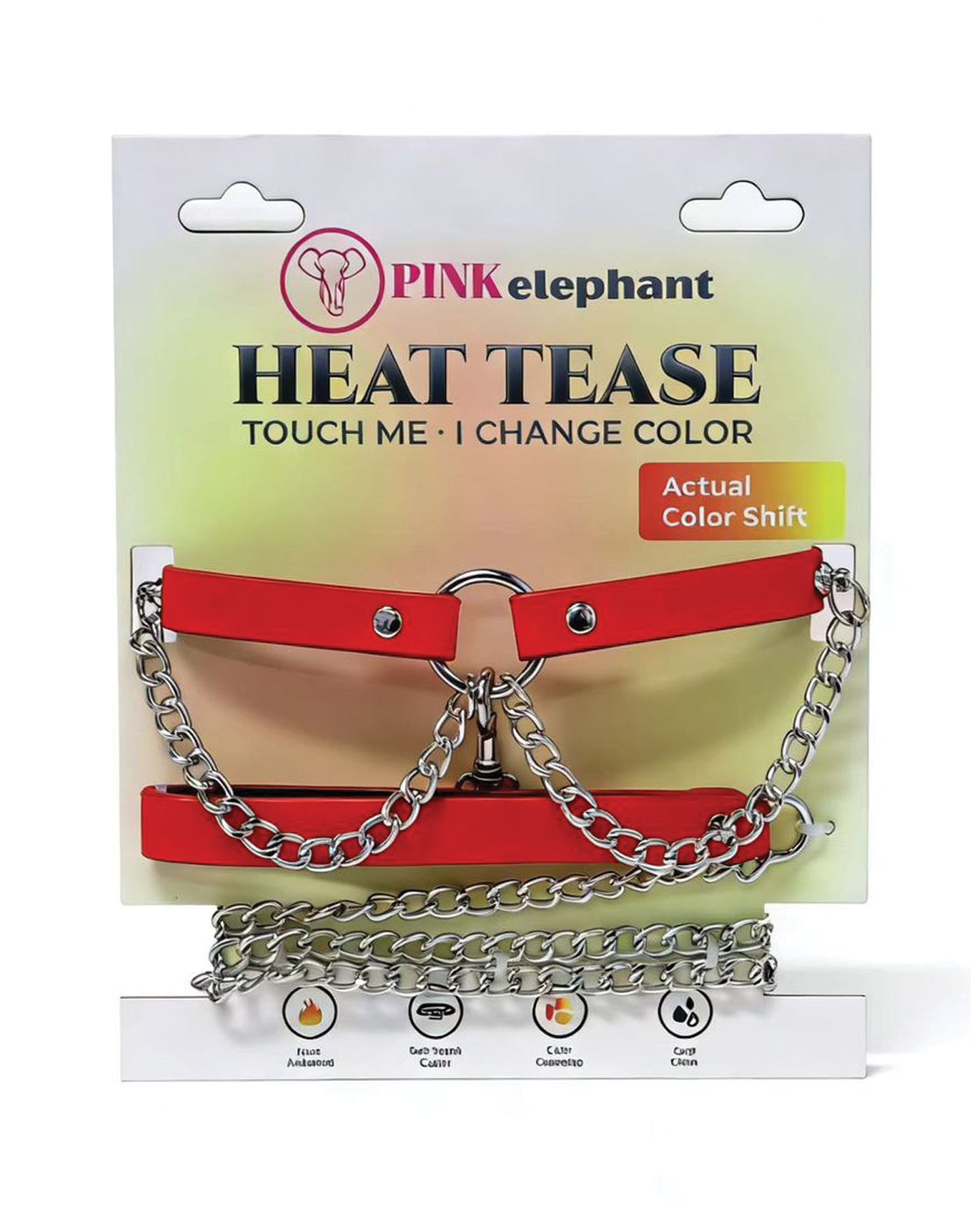 Heat Tease Collar - Red//Yellow