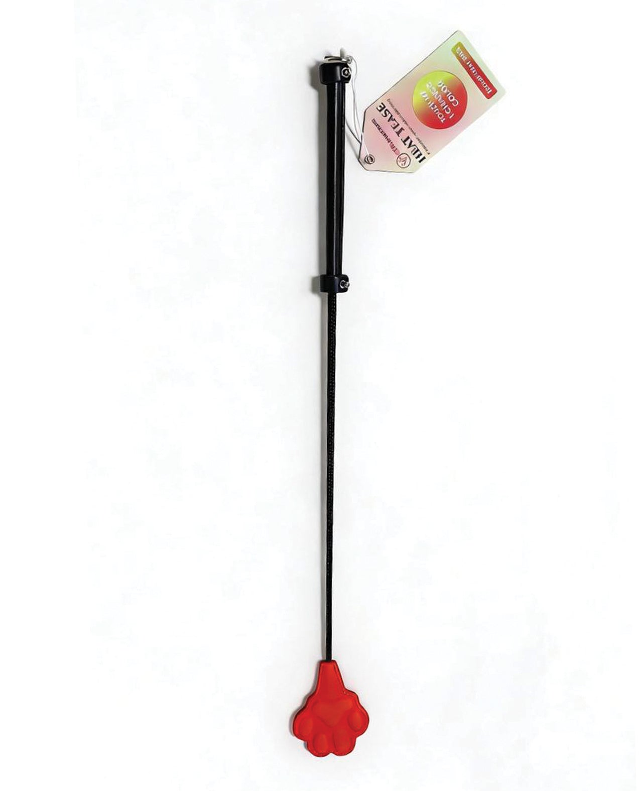 Heat Tease Paw Crop - Red/Yellow