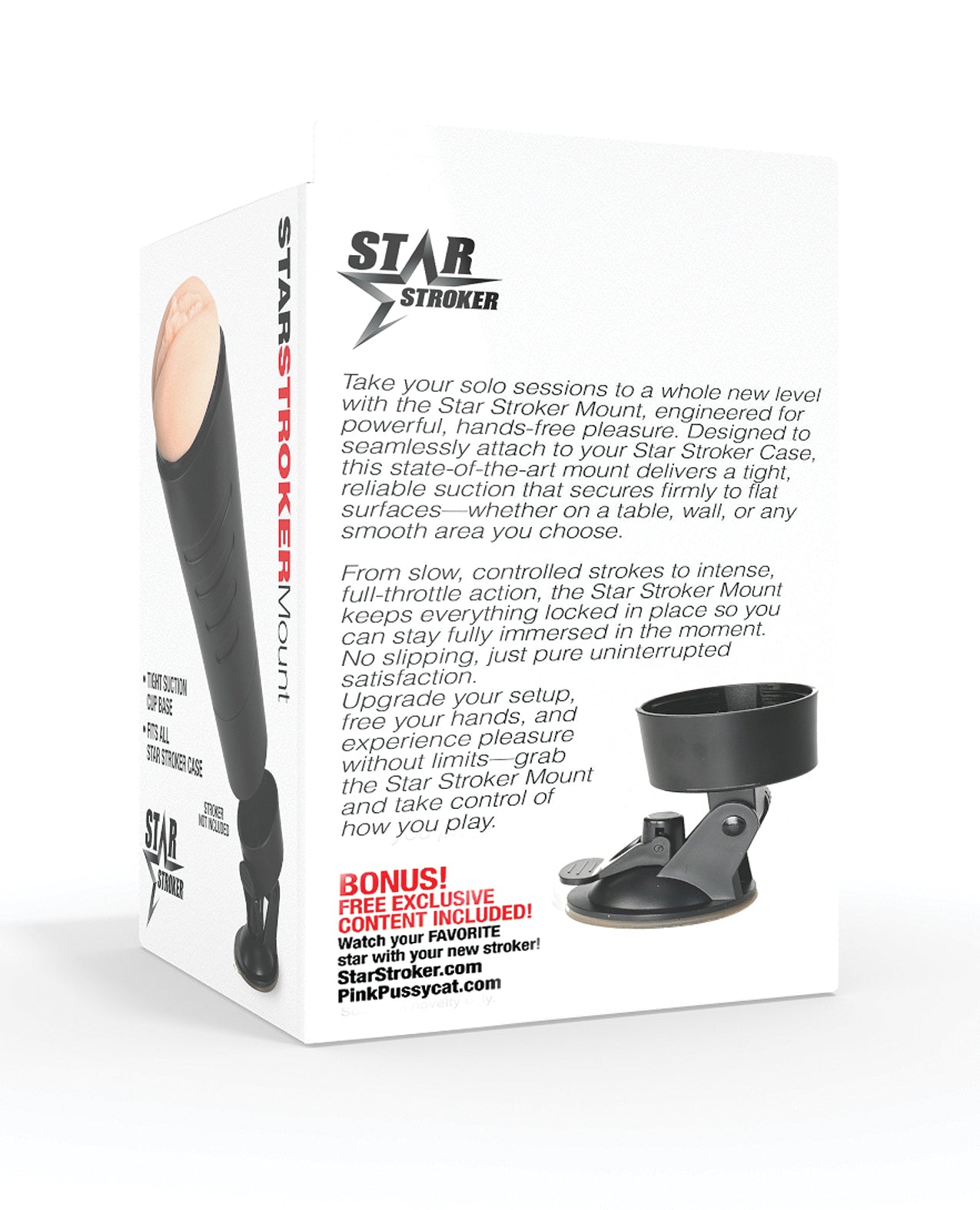 Star Stroker Hard Case Mount - Black