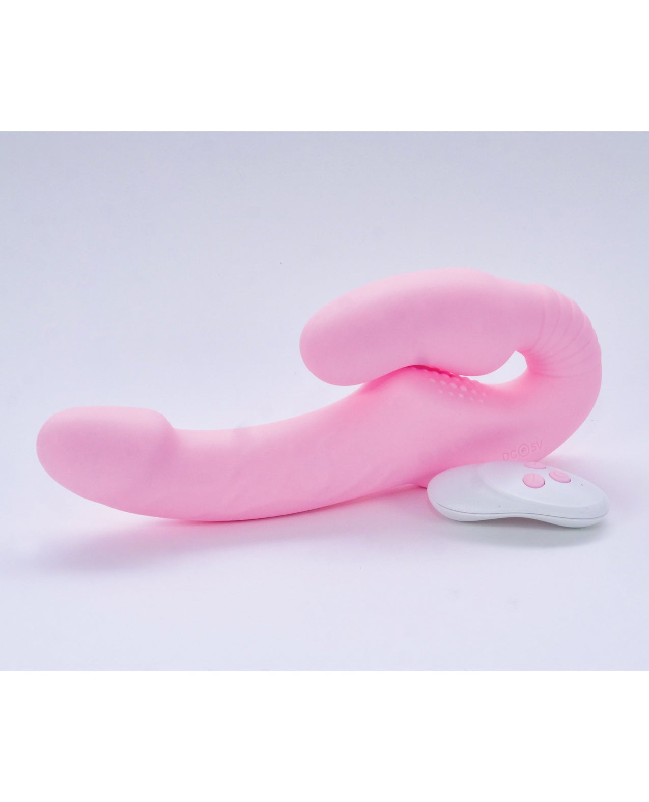 Sublime Togetherness Silicone Strapless Strap On w/Remote Control - Pink