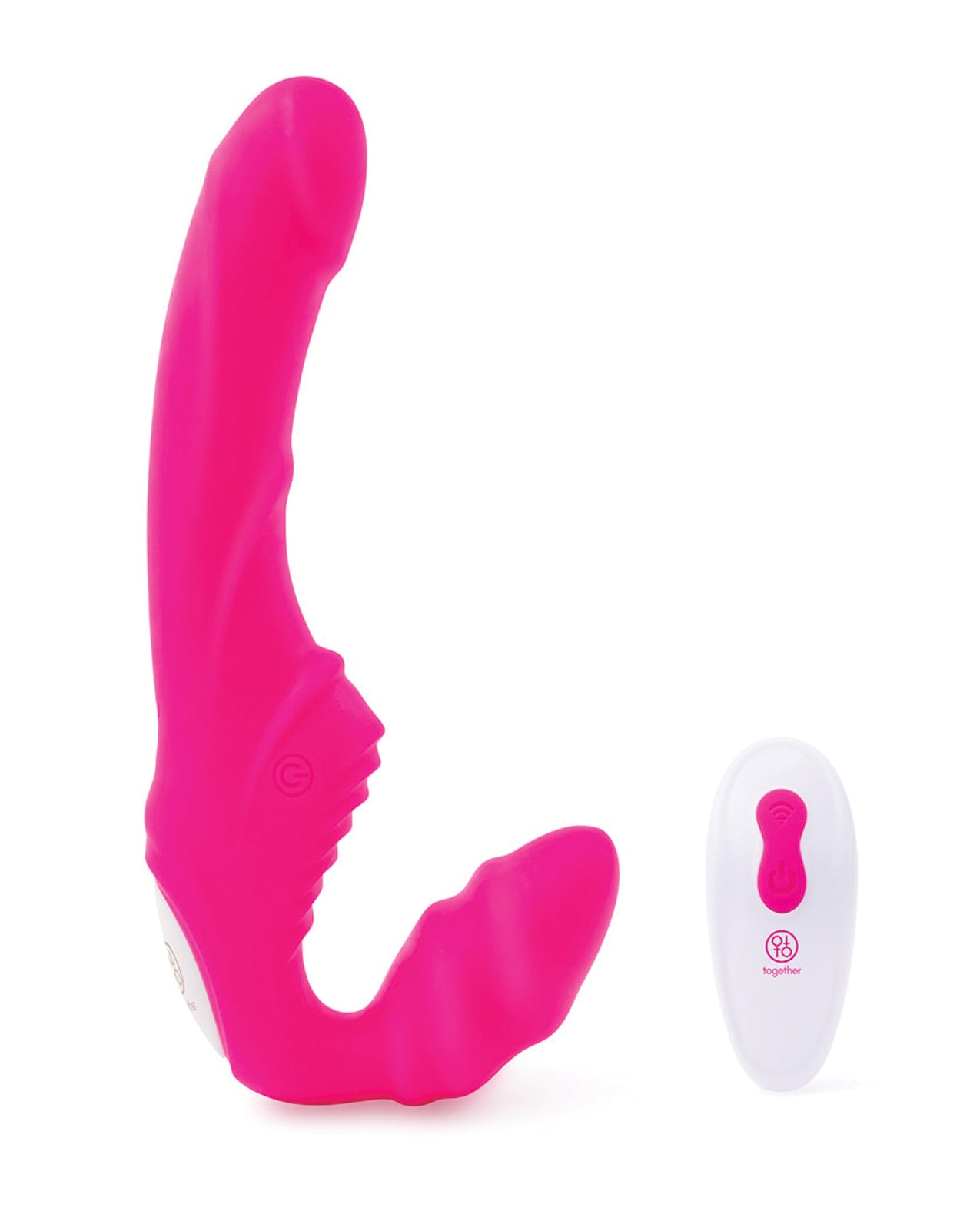 Strapless Together Remote Controlled Vibrator
