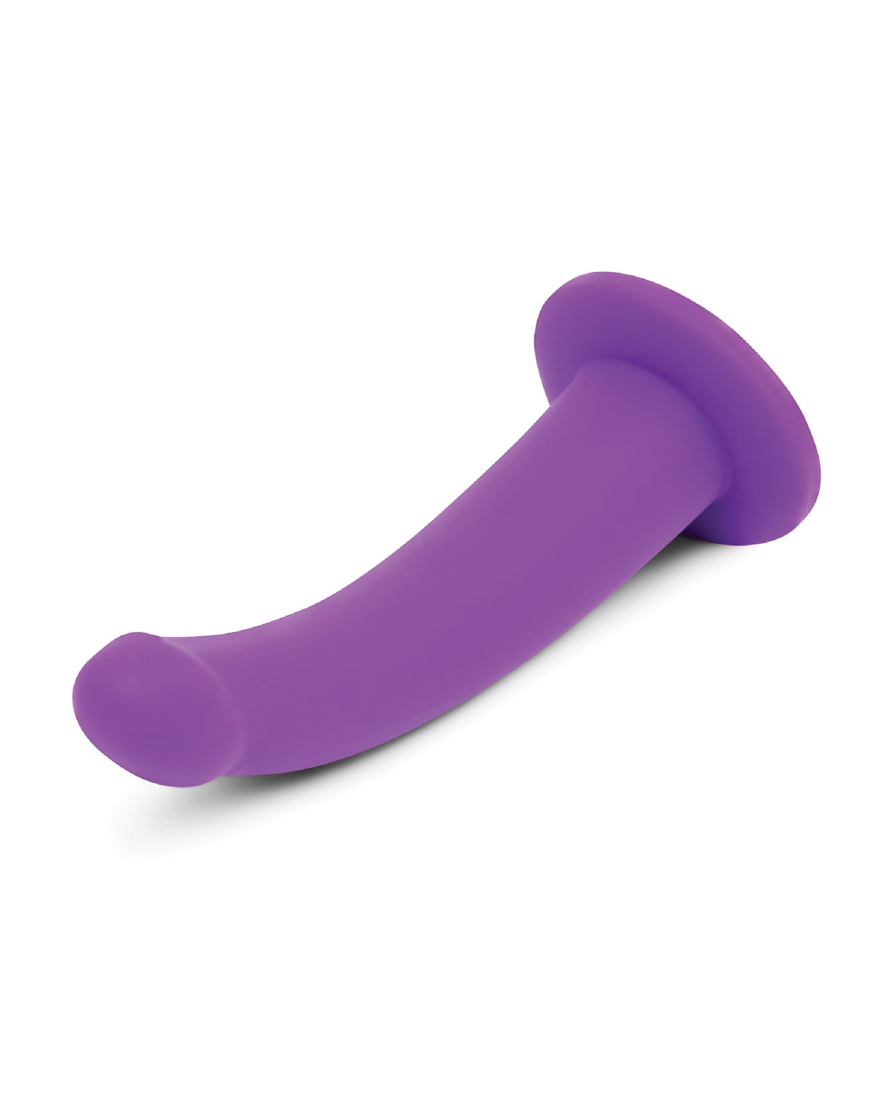 Together Tilt 6.5 Vibrating Silicone Dildo & Harness Set