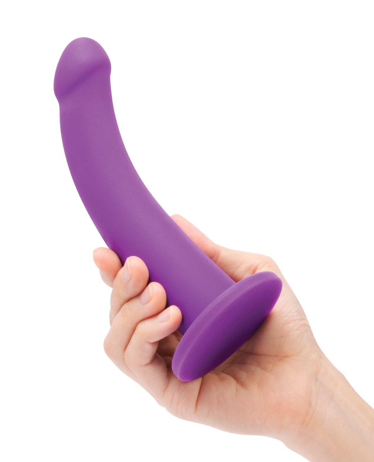 Together Tilt 6.5 Vibrating Silicone Dildo & Harness Set