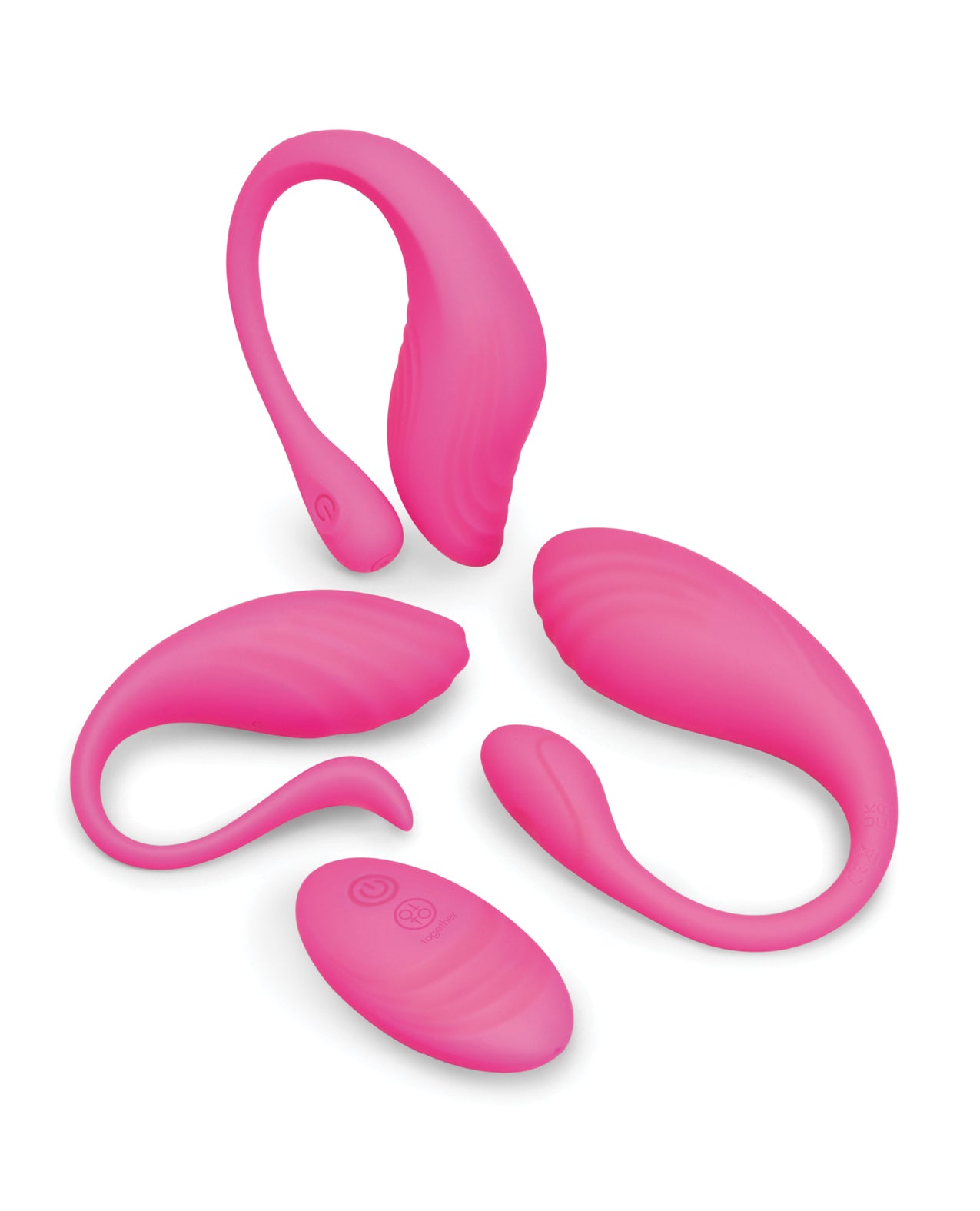 Together Menage A Trois Remote Control Orgy Egg Set