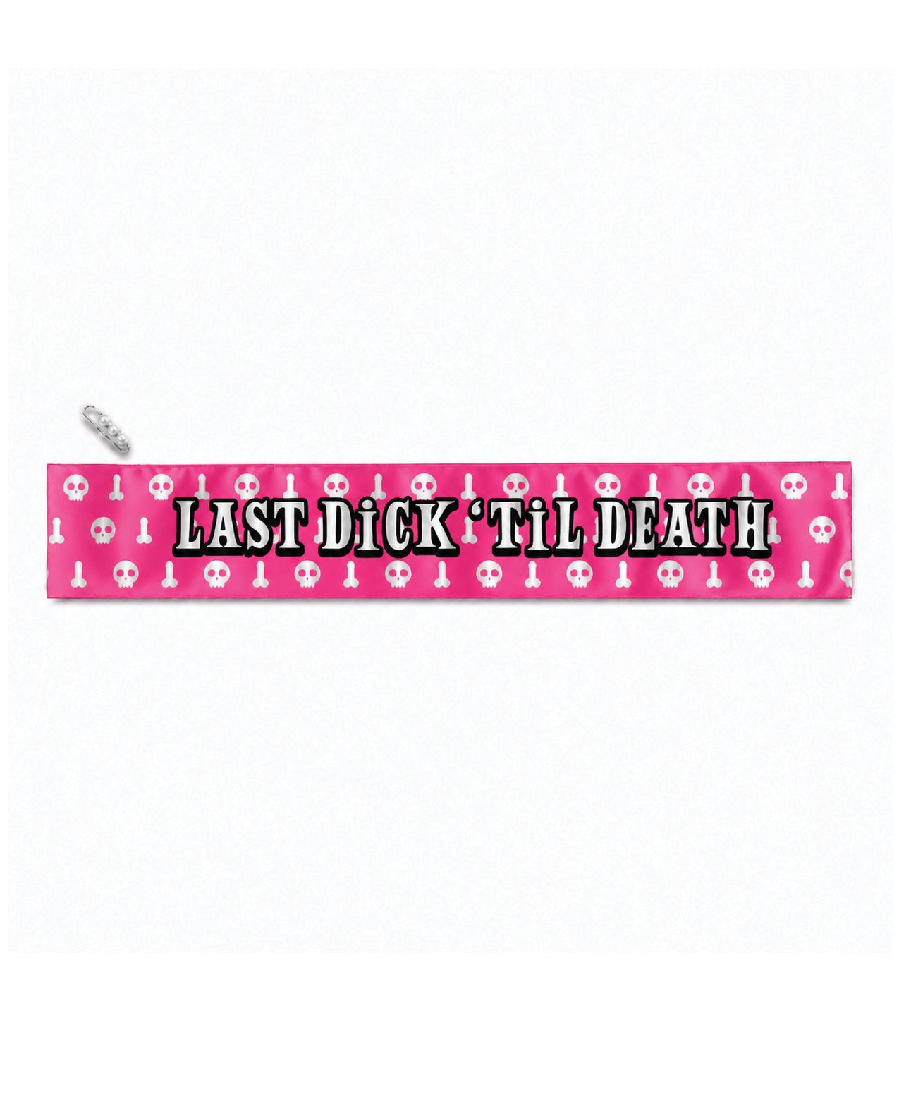 Wood Rocket Last Dick Til Death Sash