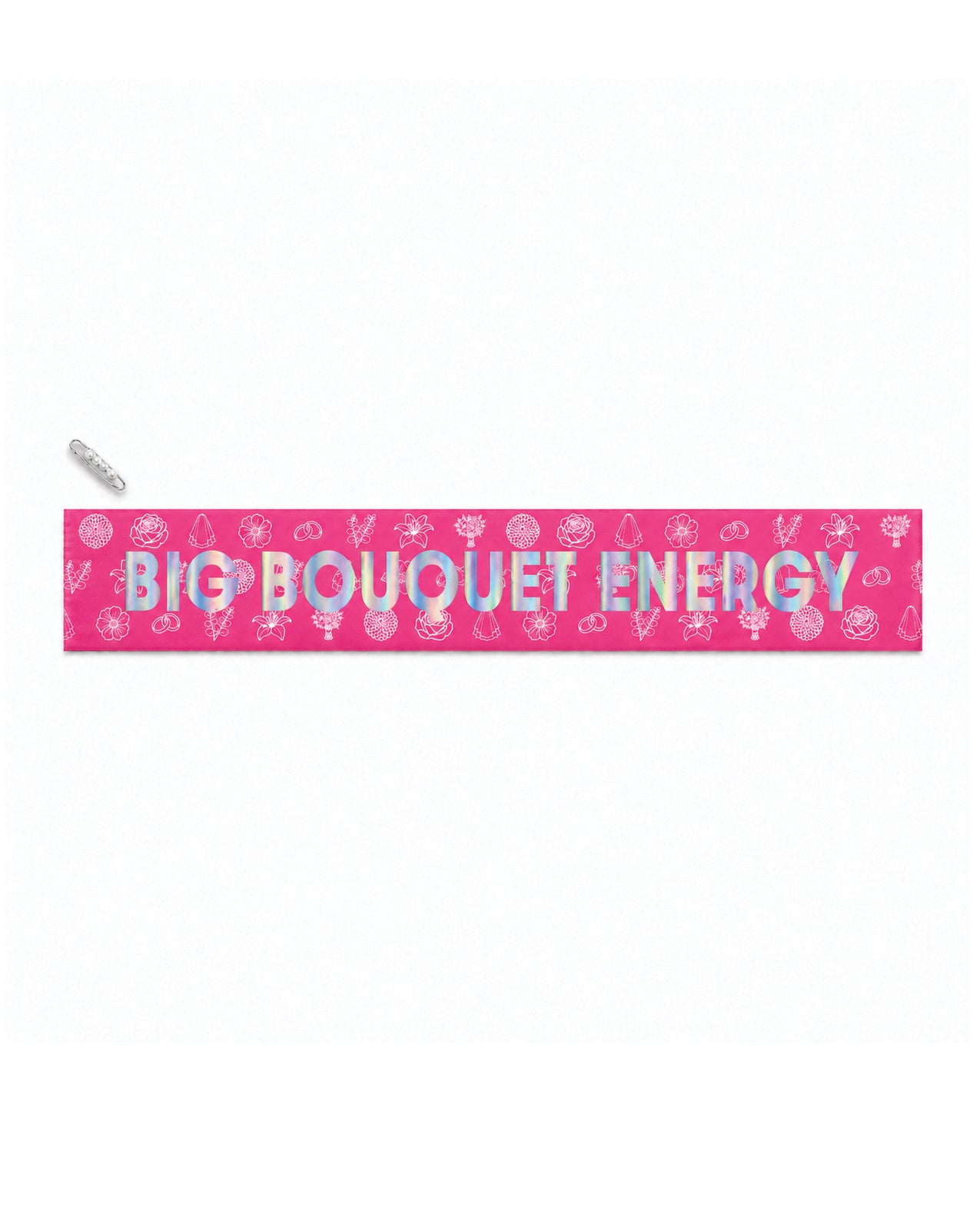 Wood Rocket Big Bouquet Energy Sash