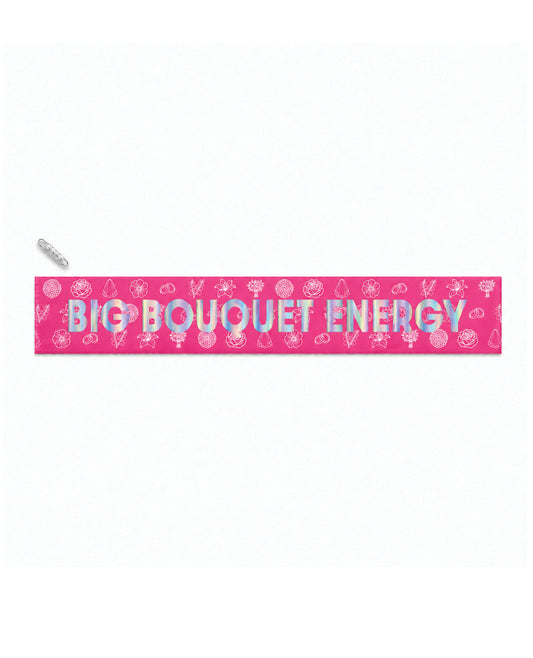 Wood Rocket Big Bouquet Energy Sash