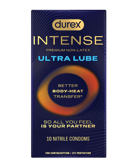 Durex Intense Ultra Lube Condoms - Box of 10